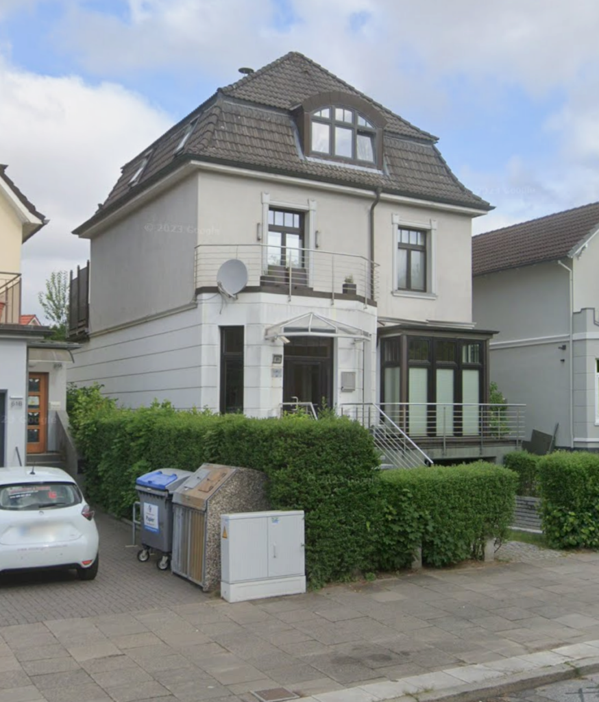Bürogebäude von Marienthal Care in der Kielmannseggstraße 61 in Hamburg-Marienthal